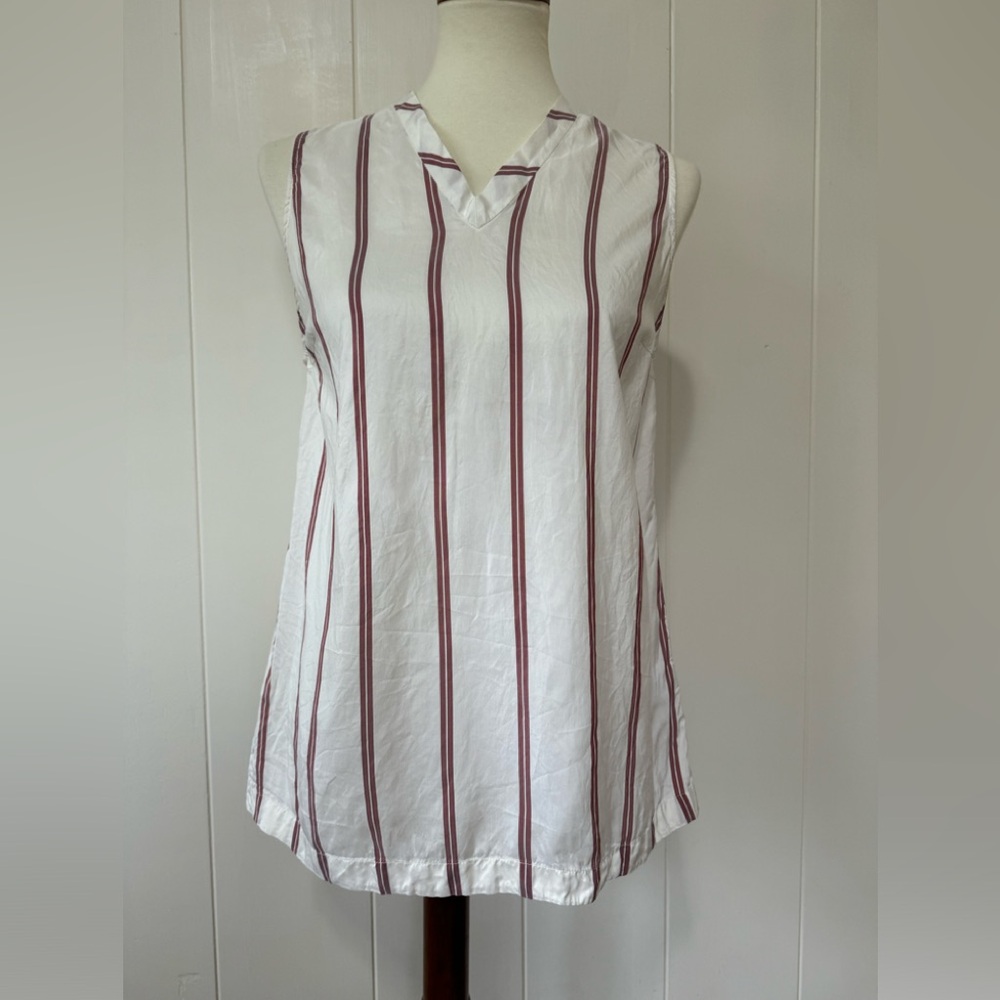 Brunello Cucinelli Silk Top with Monili